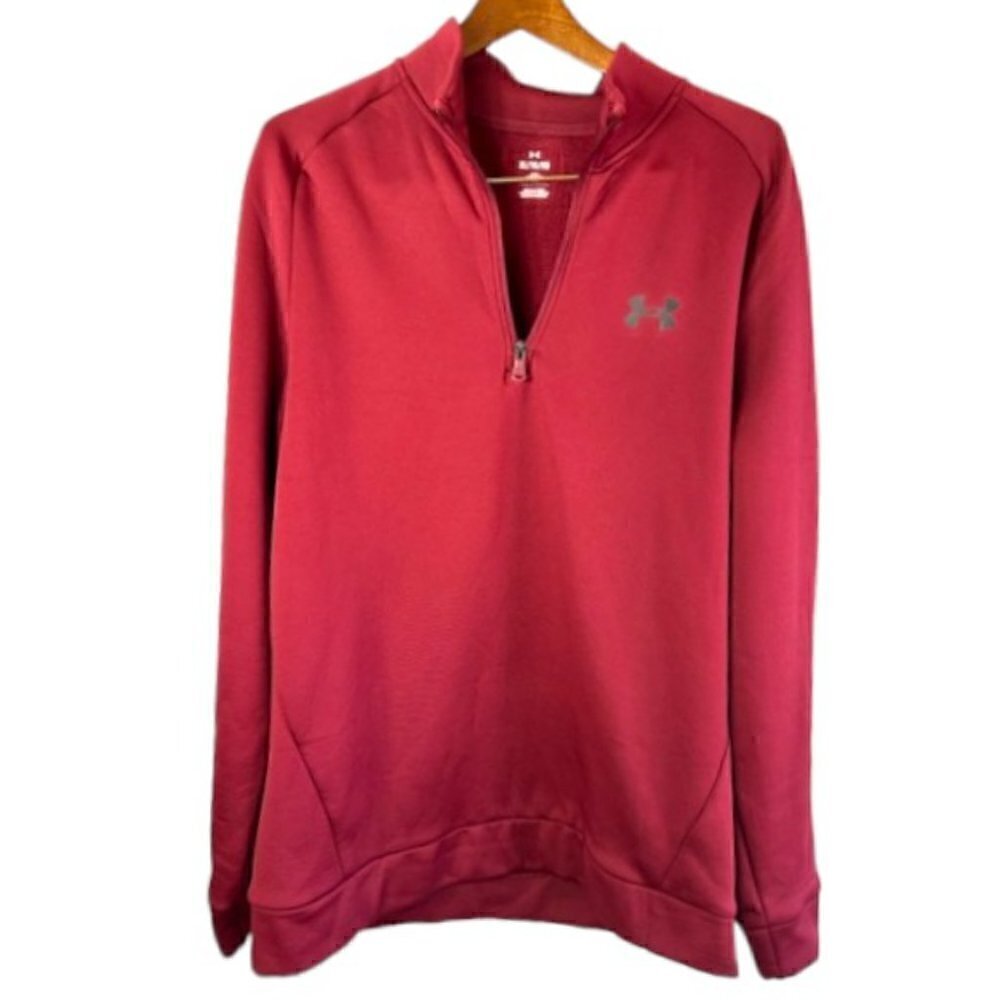 Under Armour Men’s Armourfleece Quarter Zip Pullover Size XL